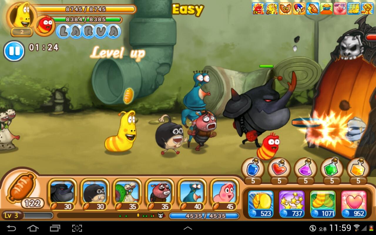 Larva Heroes Episode2 v1.1.3 20314alsh3er.png