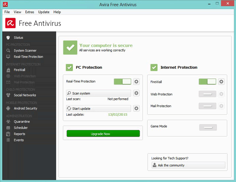 ������� ��������� Avira Free Antivirus 35551alsh3er.png